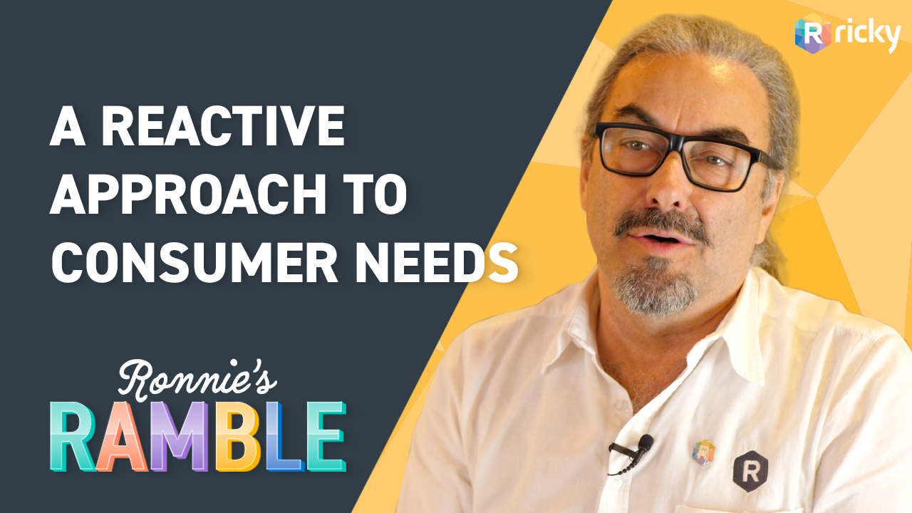 A reactive approach: Ronnie's Ramble Episode 4