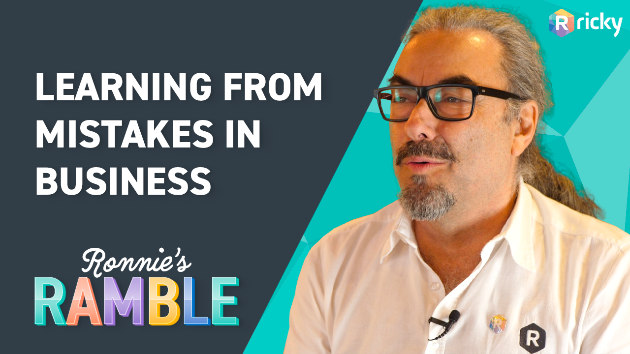 Learning from Mistakes: Ronnie's Ramble Episode 6