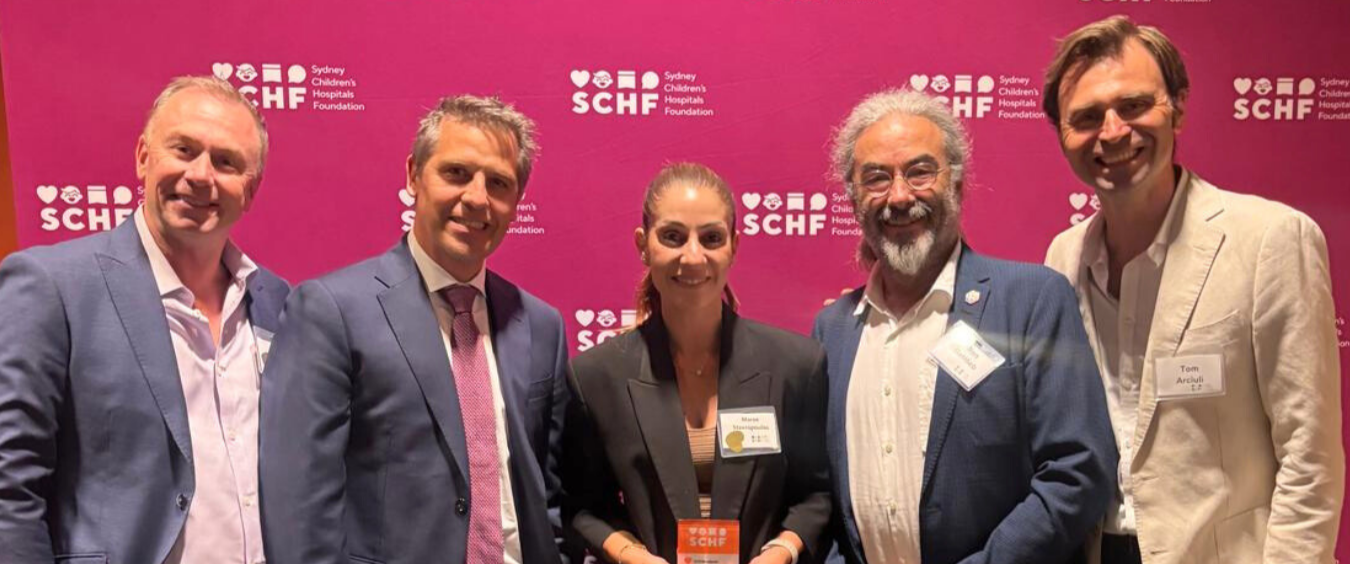 Celebrating a Milestone of Giving: Honoured by the Sydney Children’s Hospitals Foundation