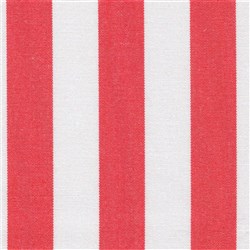 DOCRIL G - BEACH 470 140CM ACRYLIC CANVAS RED & WHITE STRIPES 470
