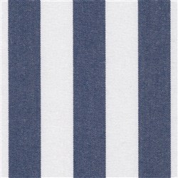 DOCRIL G - BEACH 472 140CM ACRYLIC CANVAS BLUE & WHITE STRIPES 472