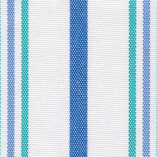 475 - Blue White Med Stripe