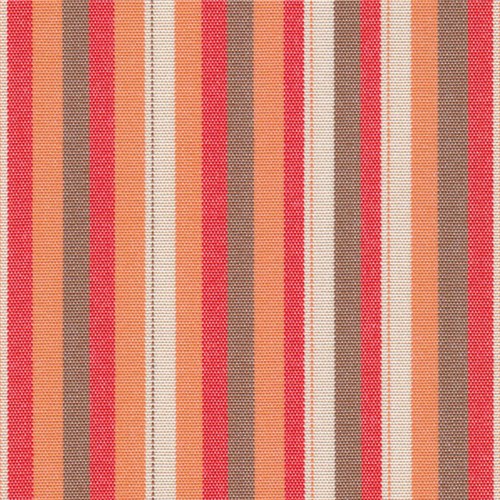 477 - Red Brown Small Stripe