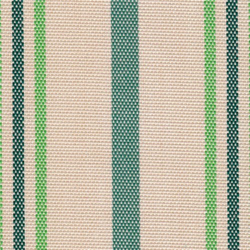 481 - Green Beige Med Stripe
