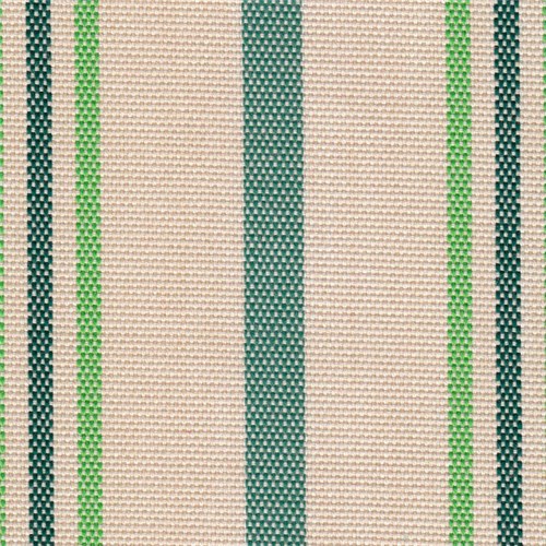 481 - Green Beige Med Stripe