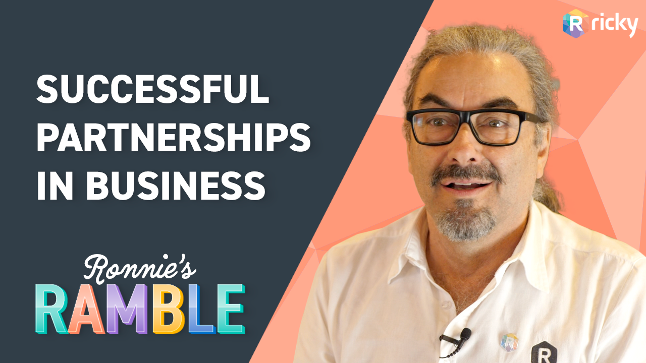Successful partnerships: Ronnie's Ramble Episode 7