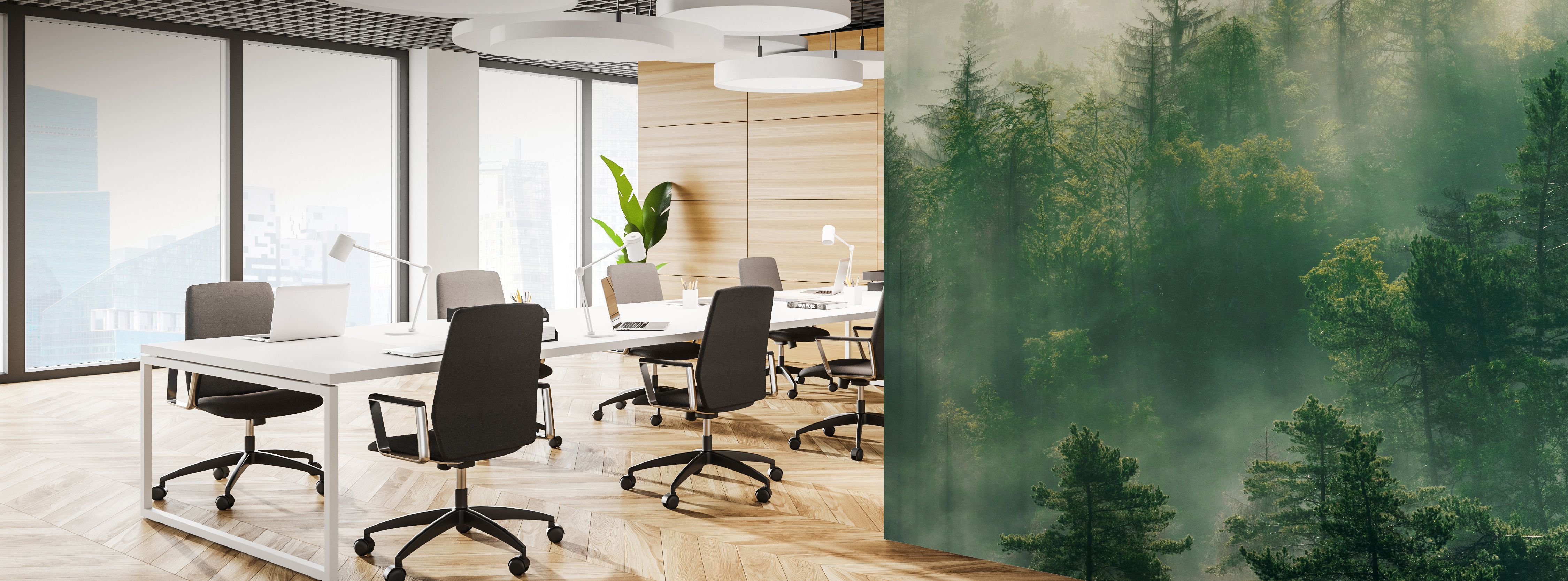 Transform Your Workspace: The Art and Science of Modern Wallcoverings 