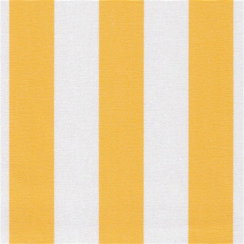 DOCRIL G - BEACH 469 140CM ACRYLIC CANVAS YELLOW & WHITE STRIPES 469