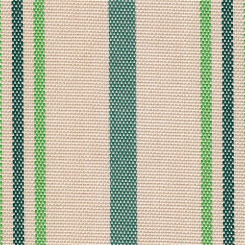 DOCRIL G - NATURE 481 140CM ACRYLIC CANVAS GREEN & BEIGE MED STRIPE 481