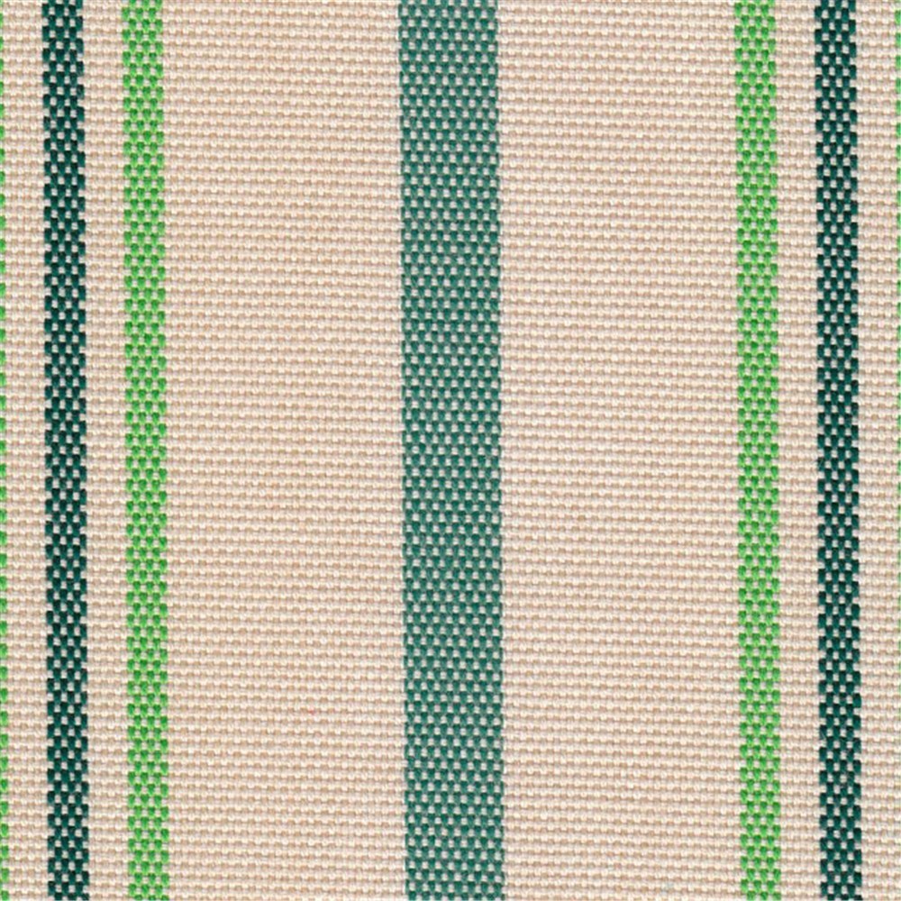 DOCRIL G - NATURE 481 140CM ACRYLIC CANVAS GREEN & BEIGE MED STRIPE 481
