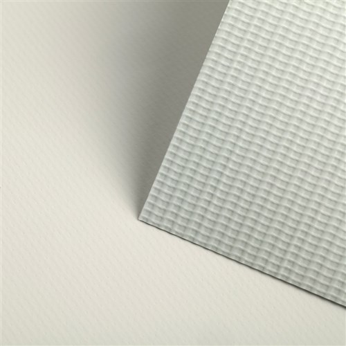 RF500 BOTANY PVC FABRIC 275CM WHITE/LIGHT GREY