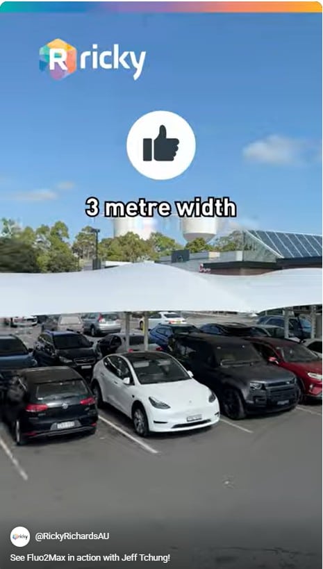 Fluo2Max - Car Park Case study