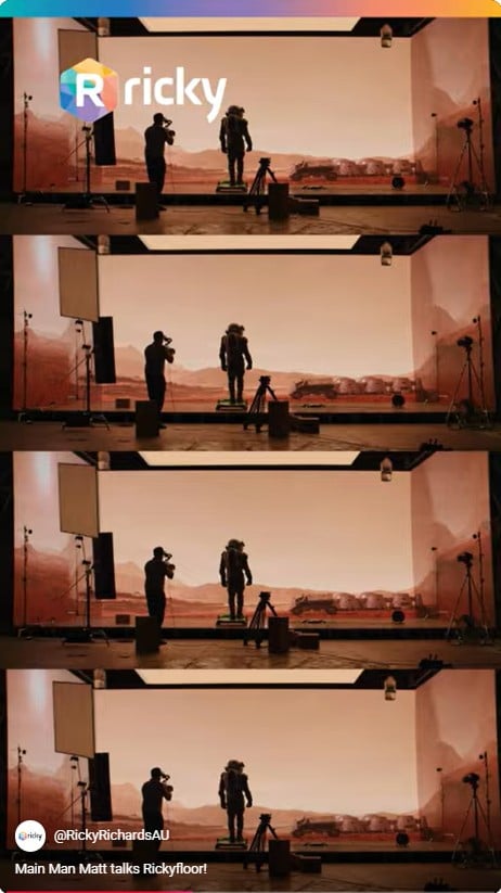 RickyFloor! Printable flooring for short to medium term